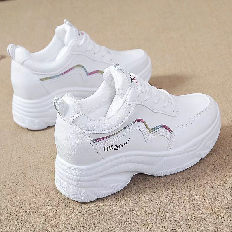 Damen Sneaker Hochplateau Bequem