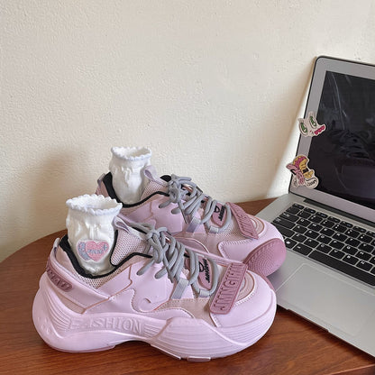 Damen Sneaker Bequem Dämpfung Weiches Innenfutter