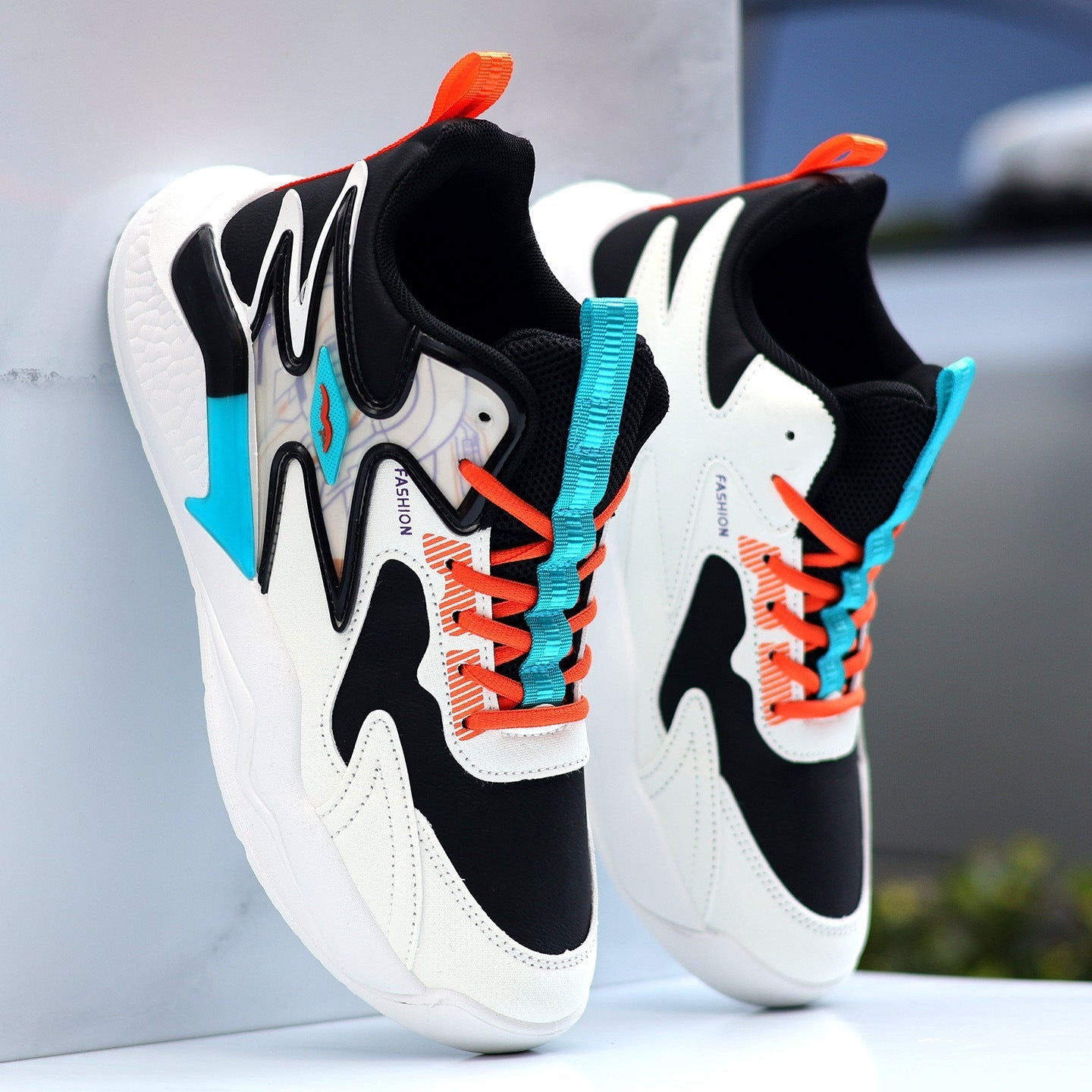 Damen Sneaker Atmungsaktiv Sportlich Komfortabel