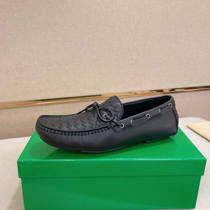 Damen Mokassin Geflochtene Schuhe Sommer