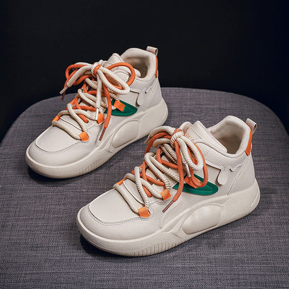 Damen High- Sneaker Sportlich Schnürsystem