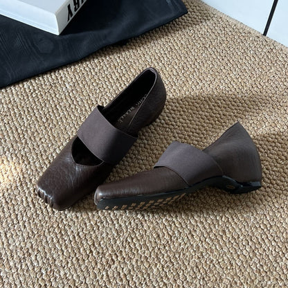 Damen Ballerinas Elastisch Komfortabel