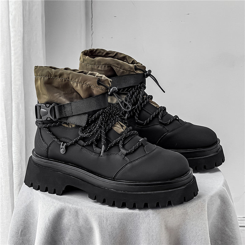 Damen Winterstiefel Strapazierfähig Warm Klettverschluss