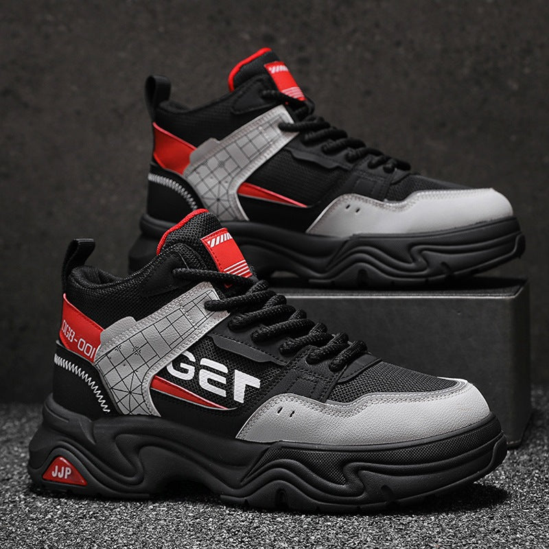 Damen High- Sneaker Sportlich Dämpfung