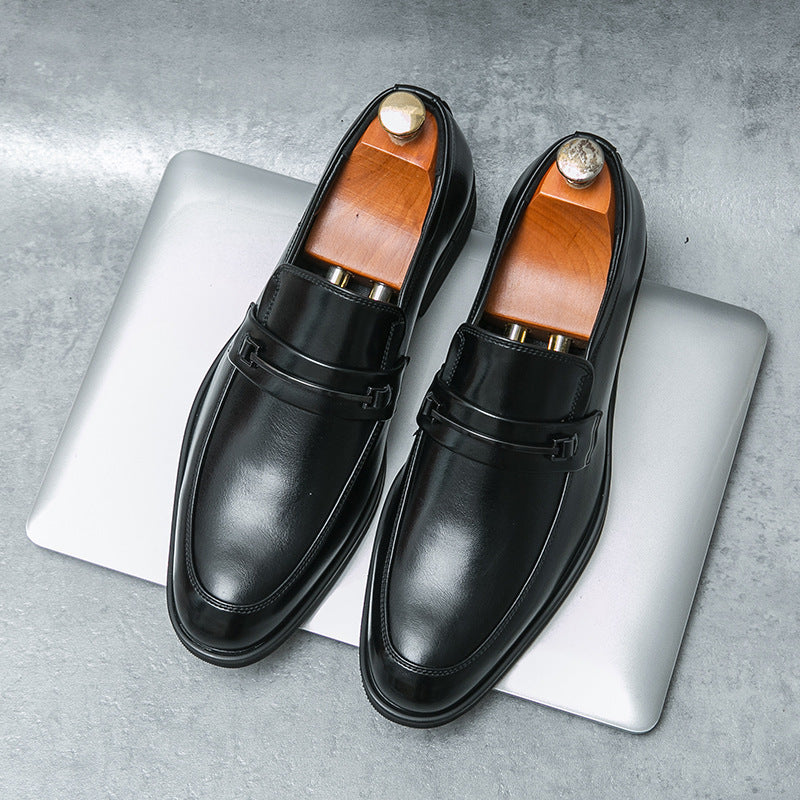 Herren Mokassins Schwarz Modernes Design Leder - Norvielle