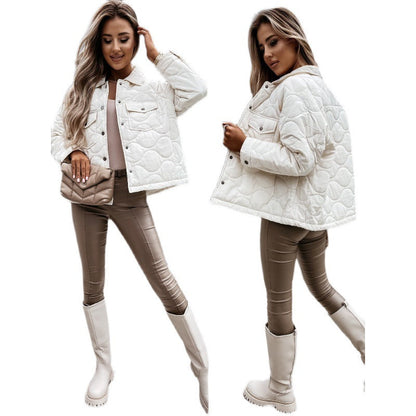 Damen Steppweste Modern Slim Fit Freizeitjacke
