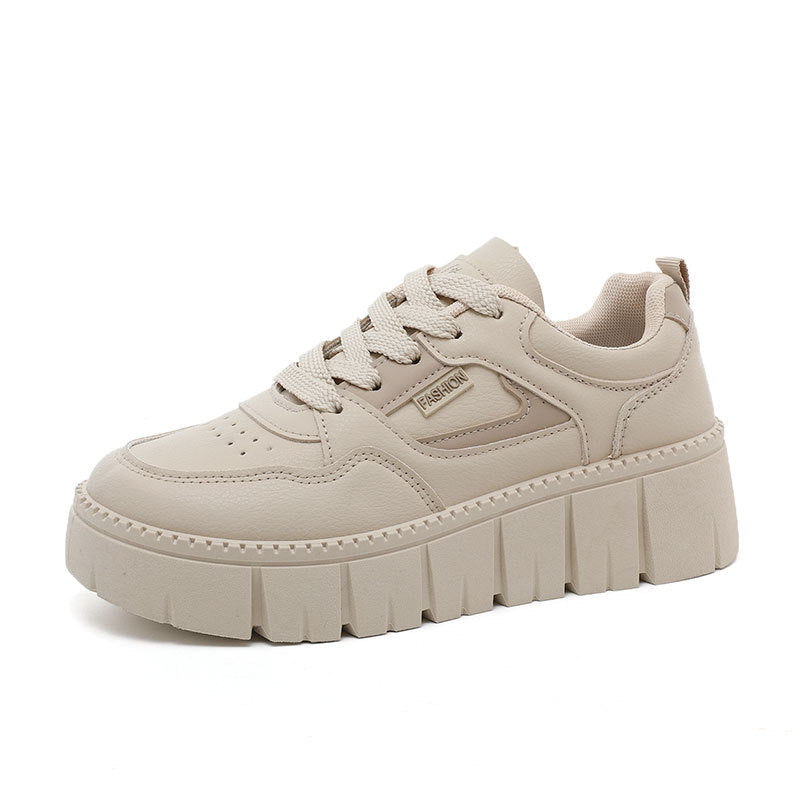 Damen Chunky Sneaker Plateau Schuhe Hoch Modern