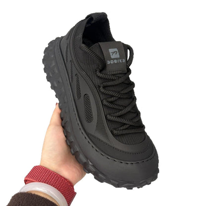Damen Sneaker Sportlich Atmungsaktives Mesh Outdoor