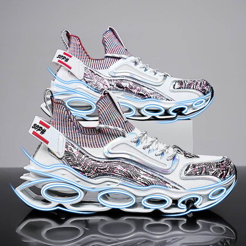 Damen Laufschuhe Sneaker Weich Leicht Dämpfung