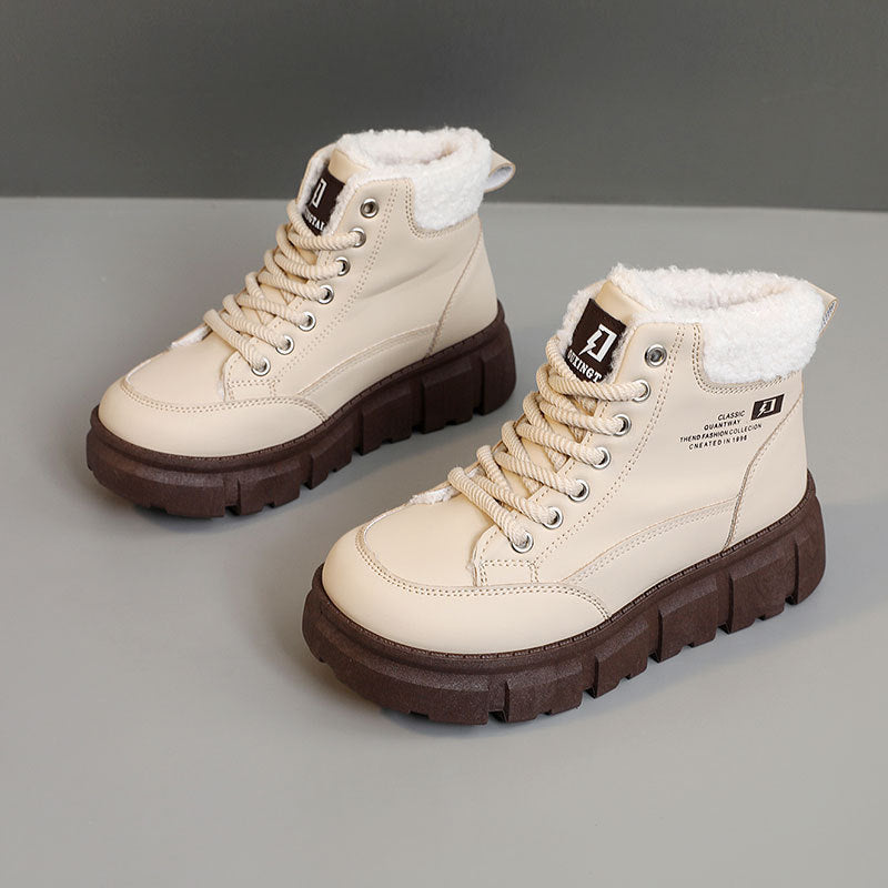 Damen Winterstiefel Isoliert Rutschfest High-