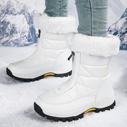 Damen Winterstiefel Warm Isoliert Rutschfest Wasserfest