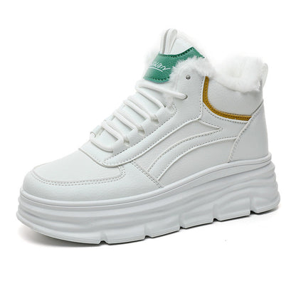 Damen High- Sneaker Warmfutter Dämpfende Sohle