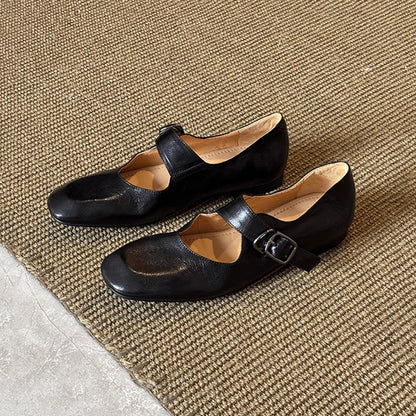 Damen Schuhe Riemenverschluss Modern