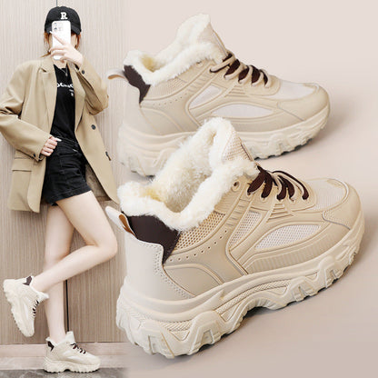 Damen High- Sneaker Isoliert Rutschfest - Norvielle