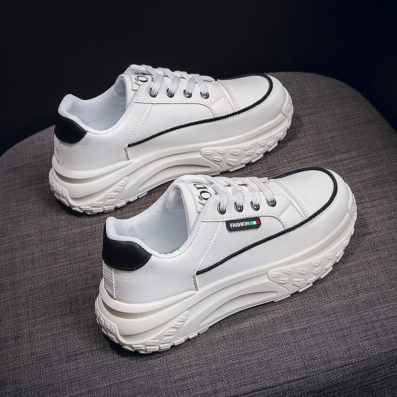 Damen Sneaker Chunky Komfortabel Dämpfung Bequem