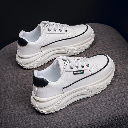 Damen Sneaker Chunky Komfortabel Dämpfung Bequem