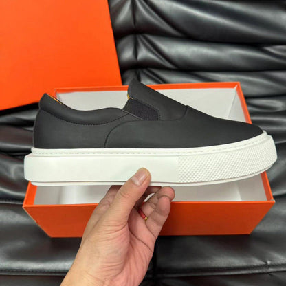 Damen Slip-On Sneaker Bequem Rutschfest Mit Fußbett