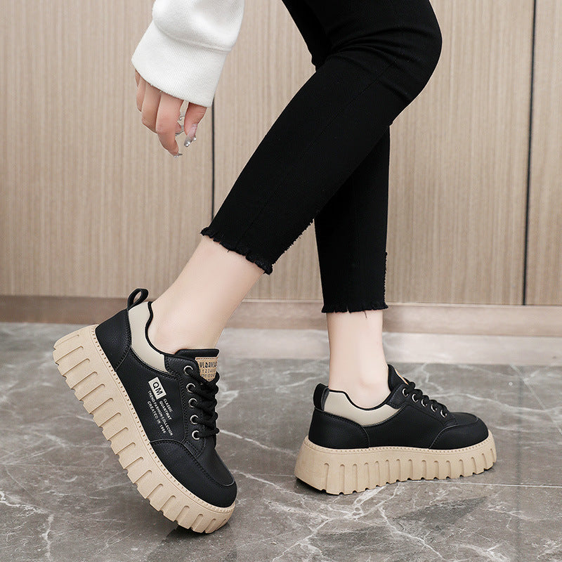 Damen Sneaker Hochplateau Chunky Modell