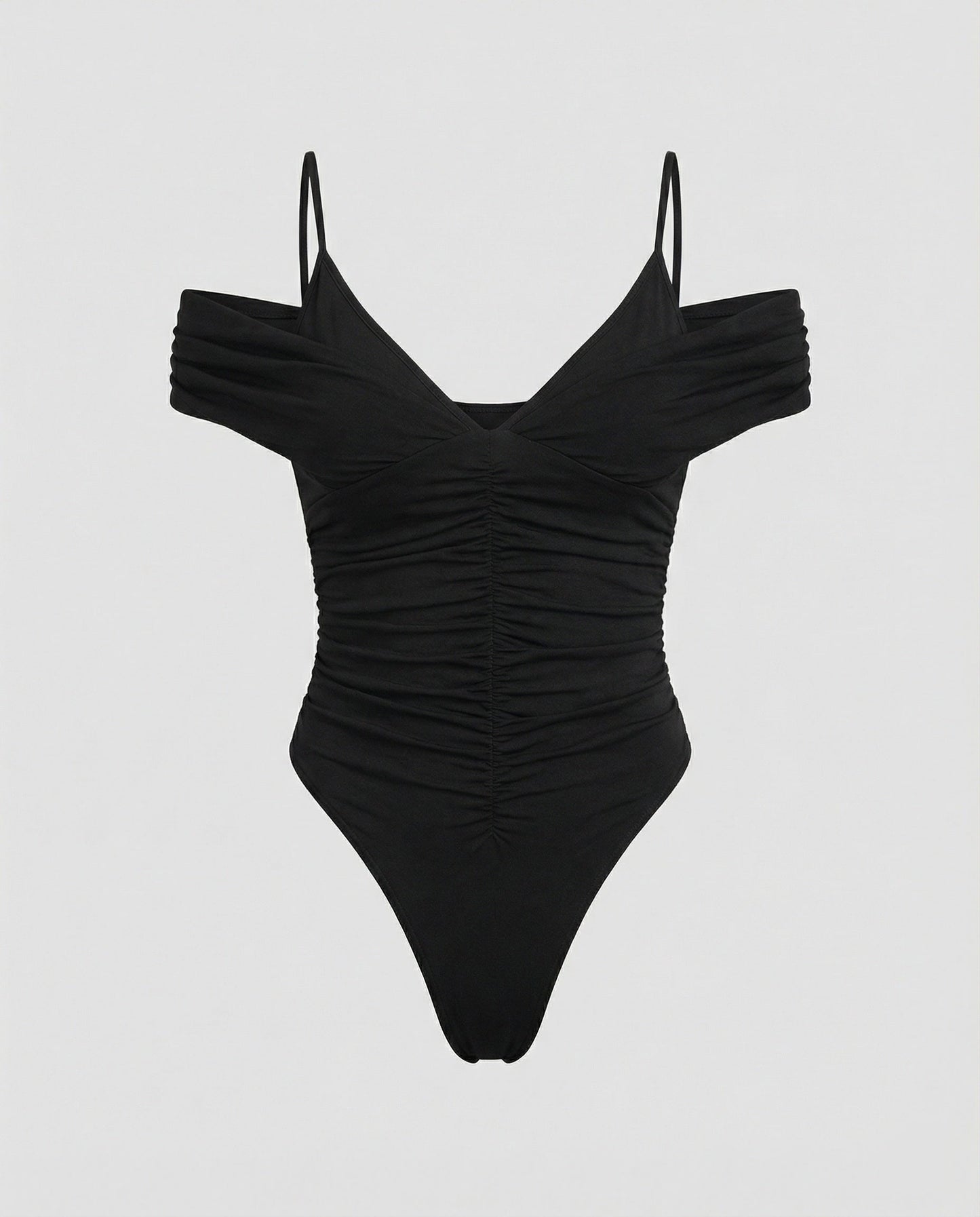 Damen Body Cut-Out Effekt Glitzer Elegant