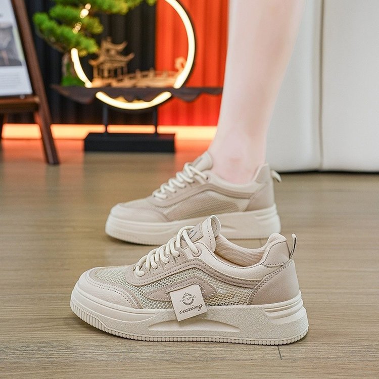 Damen Sneaker Atmungsaktives Mesh Rutschfeste Laufsohle