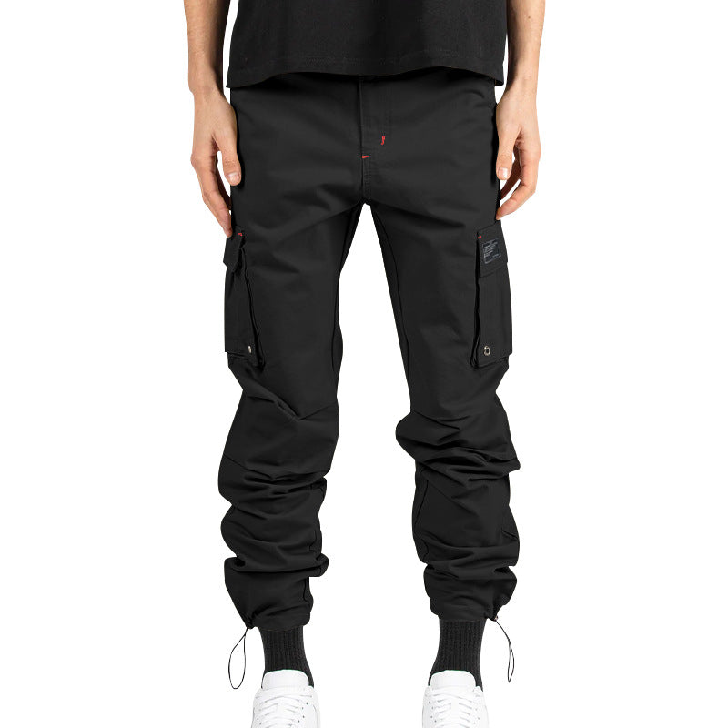 Herren Cargo Jogginghose Sportlich Mit Vielen Taschen - Norvielle