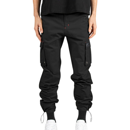 Herren Cargo Jogginghose Sportlich Mit Vielen Taschen - Norvielle