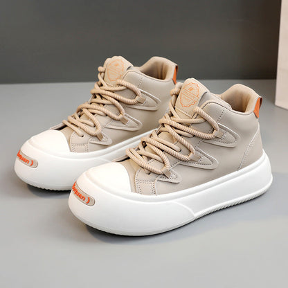 Damen High- Sneaker Komfortabel Weich