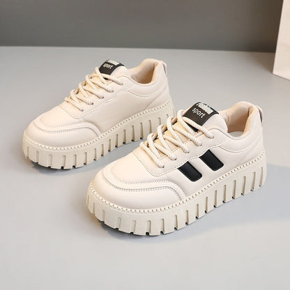 Damen Laufschuhe Chunky Sneaker Rutschfest Gepolstert