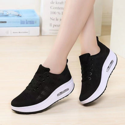 Damen Sport Sneaker Atmungsaktives Luftpolster