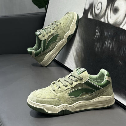 Damen Sneaker Sportlich Wildleder Dämpfende Sohle