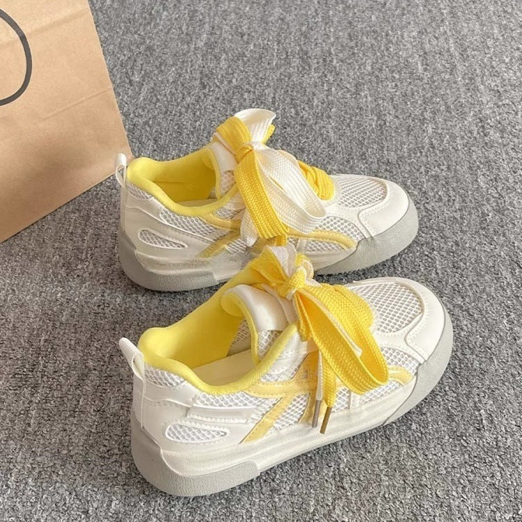 Damen Sneaker Atmungsaktiv Bunt Sportlich