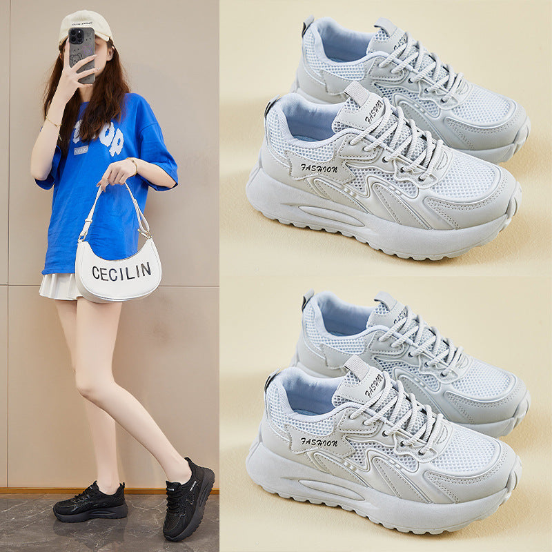 Damen Laufschuhe Bequem Sport Sneaker