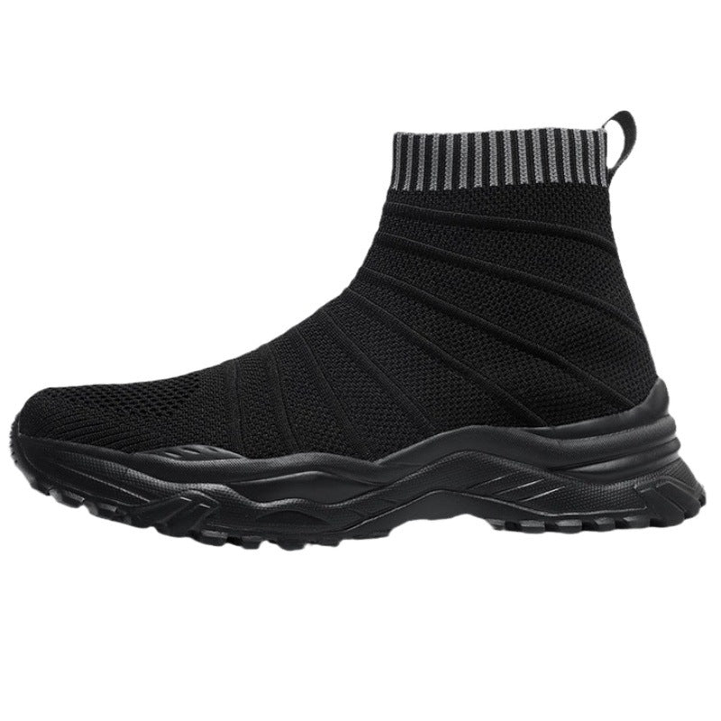 Damen Sneaker Strickoptik Rutschfest Elastisch - Norvielle
