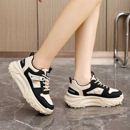Damen Chunky Sneaker Strapazierfähig Bequem