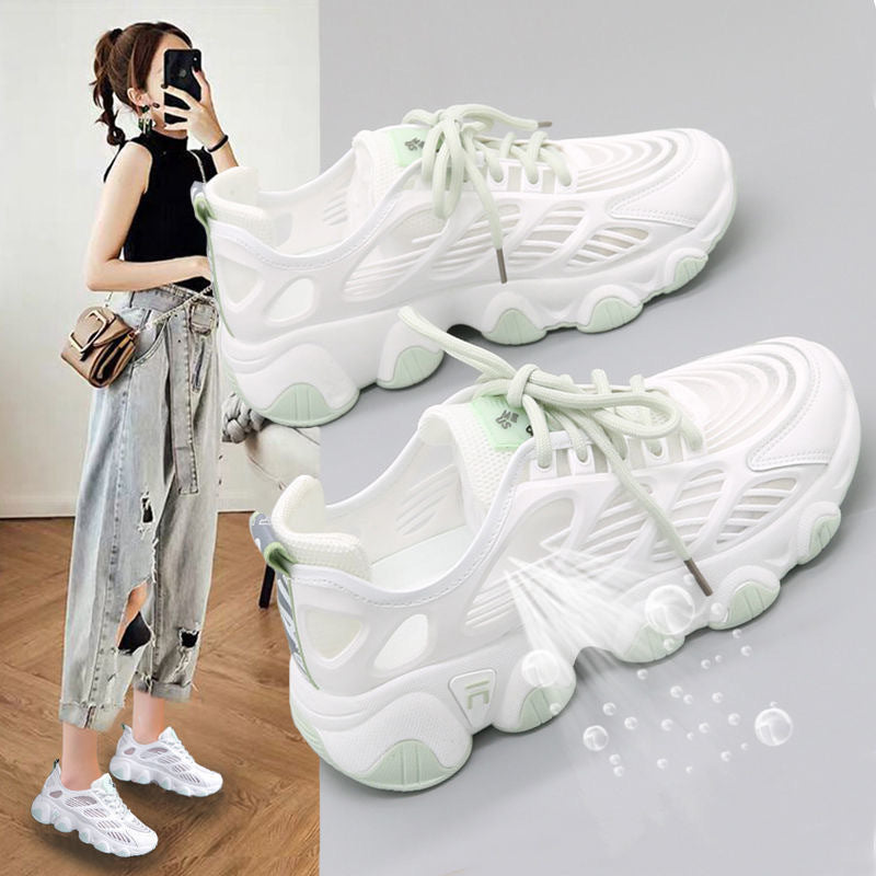 Damen Laufschuhe Atmungsaktiv Federnd