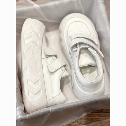 Damen Sneaker Komfort Klettverschluss Bequem