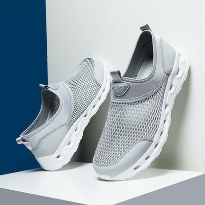 Damen Sneaker Sport Mesh Bequem