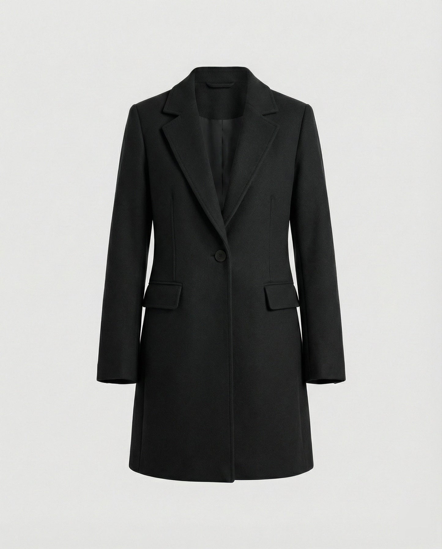 Damen Blazer Lang mit Struktur