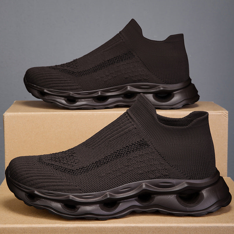 Damen Sneaker Elastisch Dämpfend Komfortschuhe
