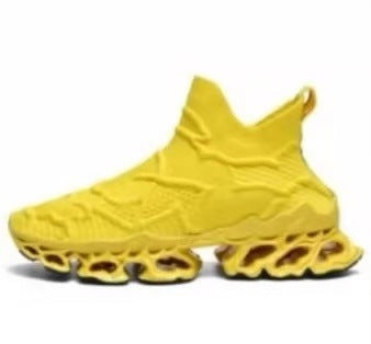 Damen Sneaker Strick Rutschfest Komfortabel