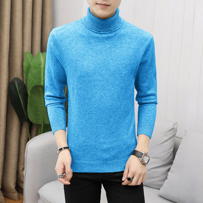Herren Rollkragenpullover Merinowolle Elegantes Design