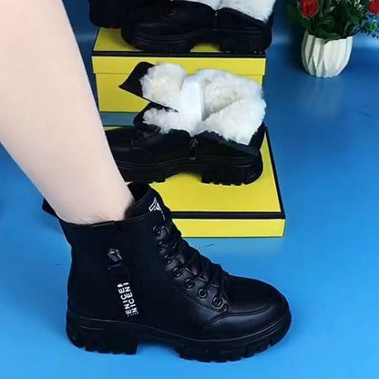 Damen Winterstiefel Warm Isolierend