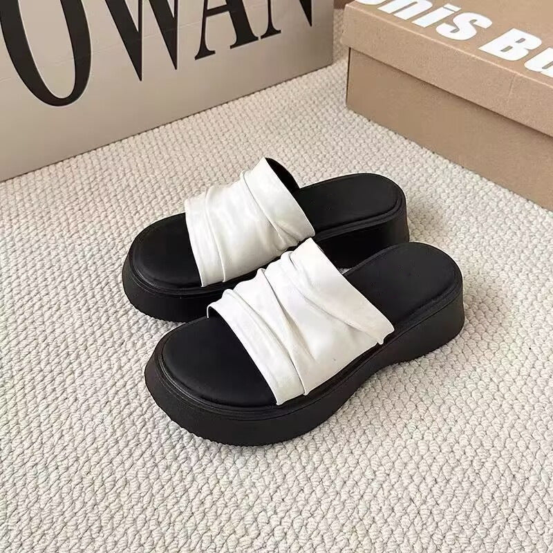 Damen Sandalen Riemendesign Bequem Sommer
