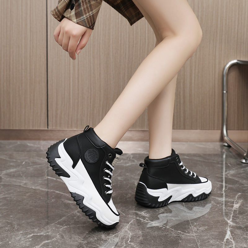 Damen High--Sneaker Modern Sportlich