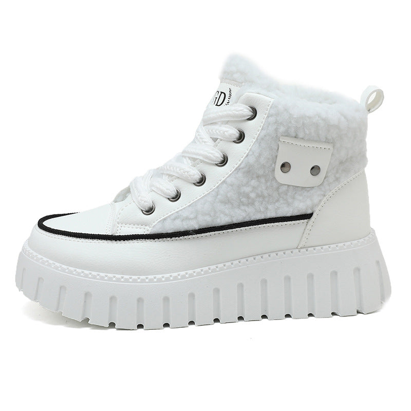 Damen Winterstiefeletten Warmfutter Rutschfest