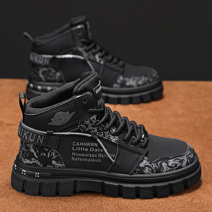 Herren Stiefel Leder Urban Style