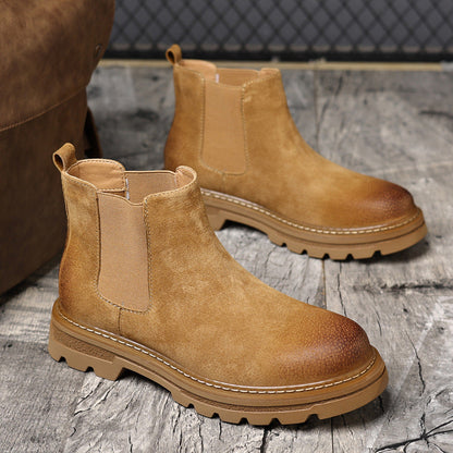 Damen Chelsea Stiefel Rutschfest Schwarz - Norvielle