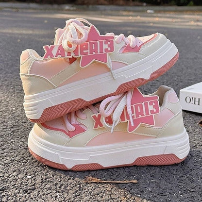 Damen Sneaker Sportlich Dämpfend