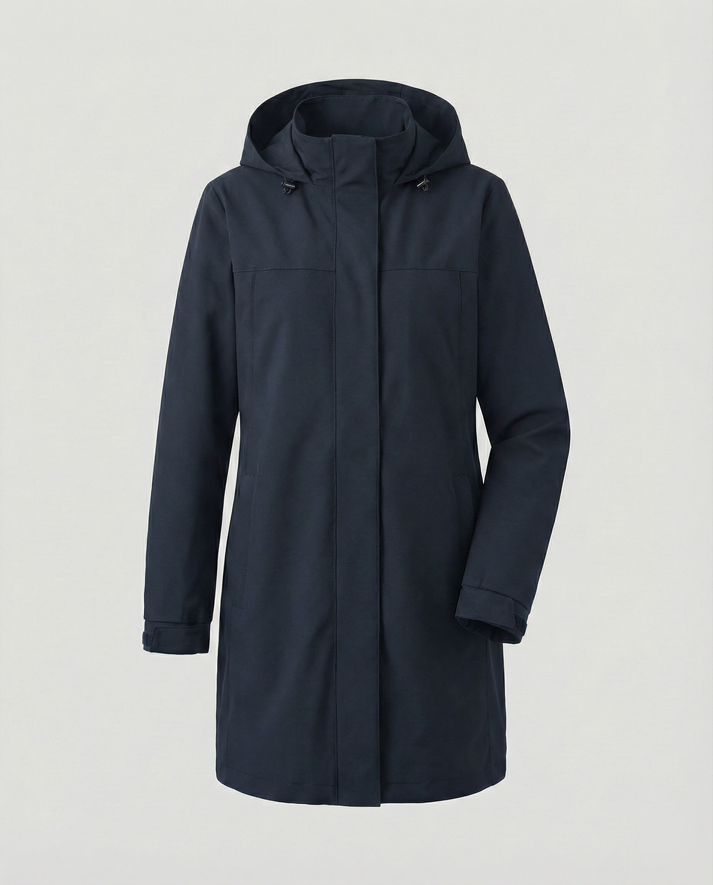 Damen Parka Wasserdicht Sportlich Mit Taschen