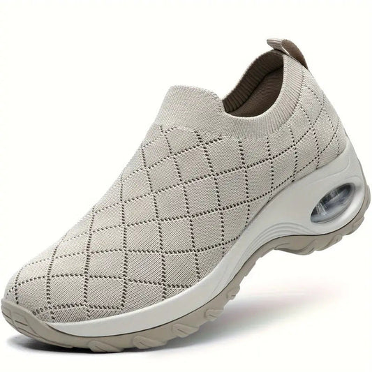 Damen Slip-On Schuhe Atmungsaktiv Komfortabel - Norvielle